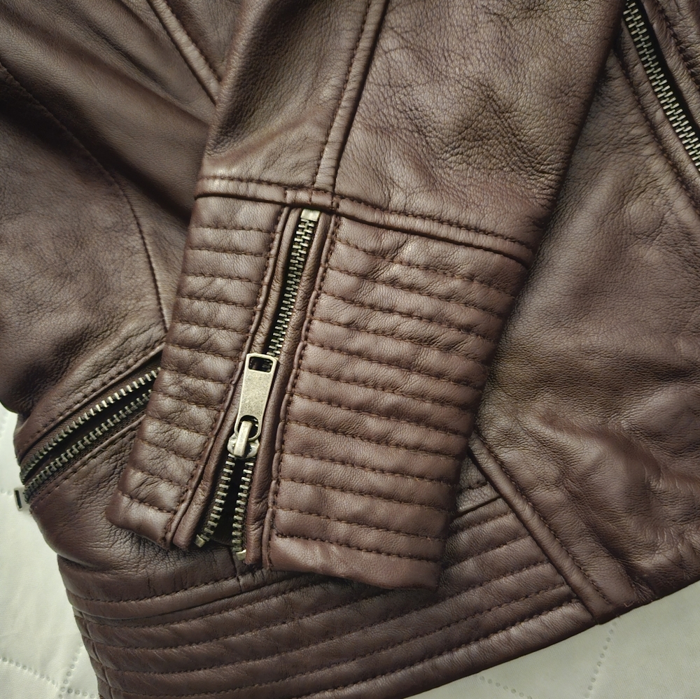 Wilson's leather-vintage jacket-women - Picture 7 of 7
